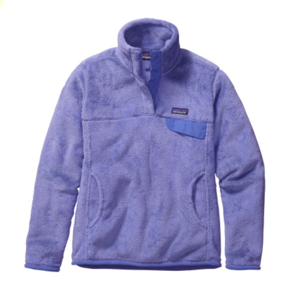 Patagonia Purple Fleece Sweatshirt